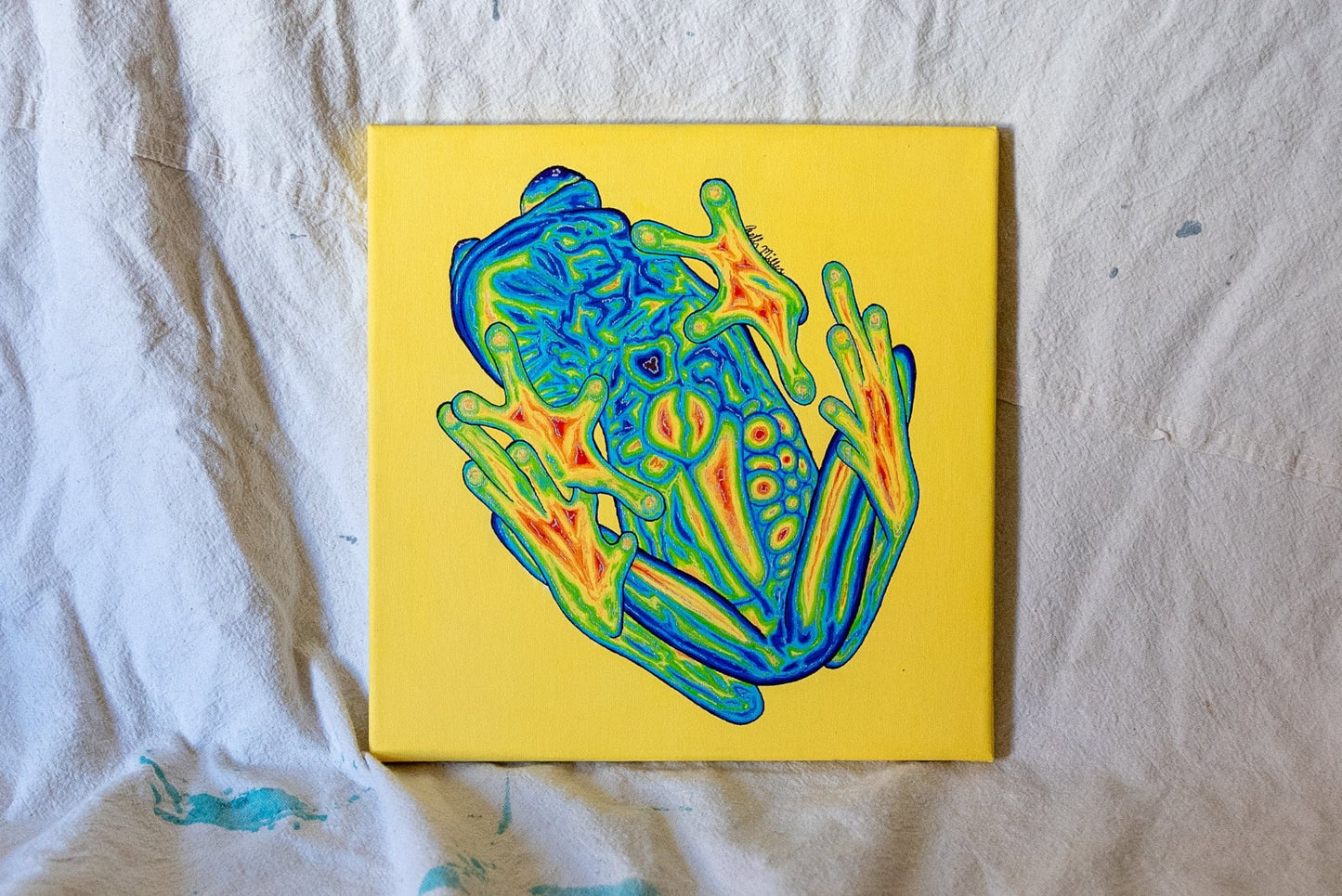 Bubbacutie123 PaintsOriginal ArtworkFroggiesdescription